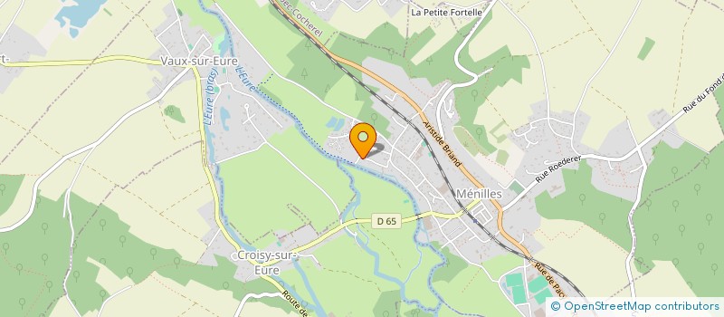localisation de l'entreprise LA JONCIERE ASSISTANCE à MENILLES
