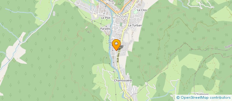 localisation de l'entreprise LA JONCQUIERE à THONES