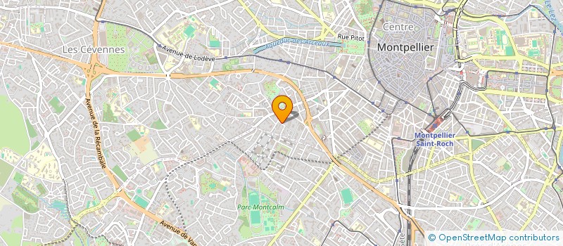 localisation de l'entreprise LA JONQUINOISE à MONTPELLIER