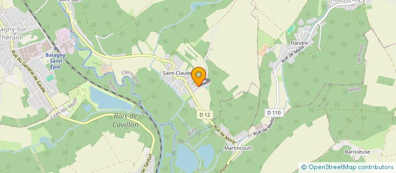 localisation de l'entreprise LA JONQUOIRE  BURY