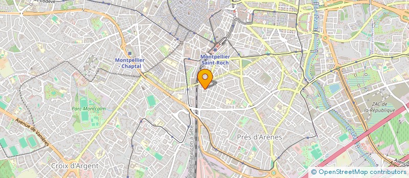 localisation de l'entreprise LA JONTE à MONTPELLIER