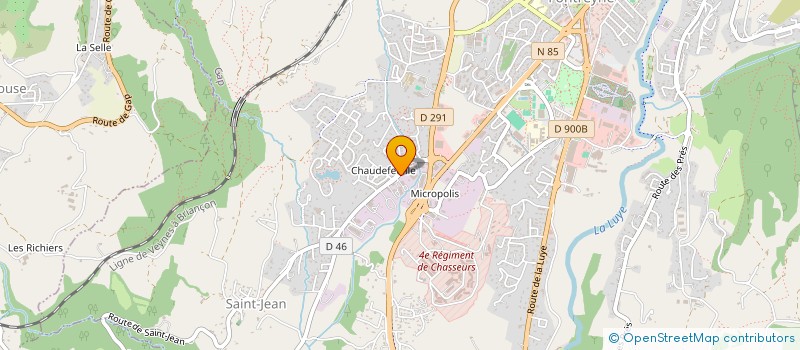 localisation de l'entreprise LA JOURNEE DU MARIAGE  GAP