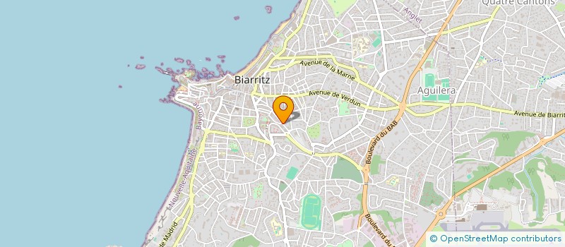 localisation de l'entreprise LA JOUX à BIARRITZ