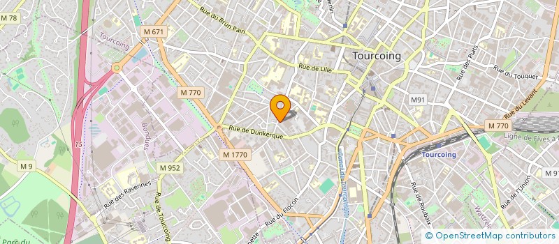 localisation de l'entreprise LA JOY EDITION  LIEVIN