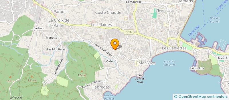 localisation de l'entreprise LA JUDICIAIRE à LA SEYNE SUR MER