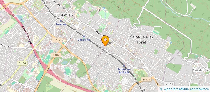 localisation de l'entreprise LA JULOMAJE  SAINT-LEU-LA-FORET