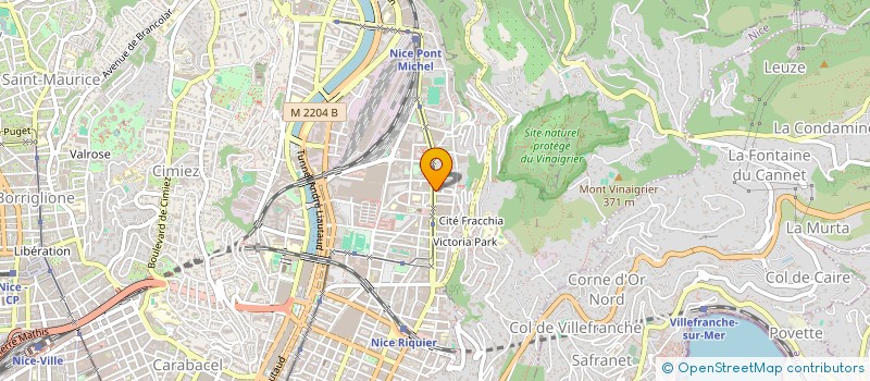localisation de l'entreprise LA JULORNE à NICE