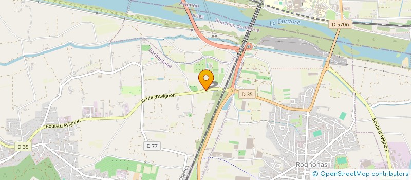 localisation de l'entreprise LA JUMENT BLEUE  BARBENTANE