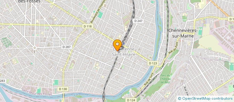 localisation de l'entreprise LA JUMOKA à SAINT-MAUR-DES-FOSSES