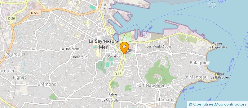 localisation de l'entreprise LA JUNGLE à LA SEYNE SUR MER