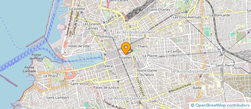 localisation de l'entreprise LA JUNGLE EXOTIQUE  MARSEILLE
