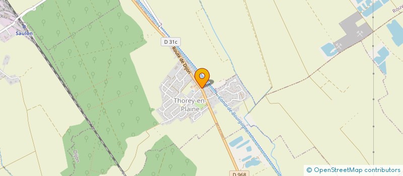 localisation de l'entreprise LA JURASSIENNE  LONGECOURT-EN-PLAINE