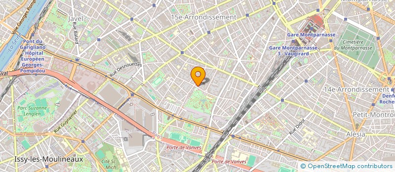 localisation de l'entreprise LA JUSQUIAME  PARIS