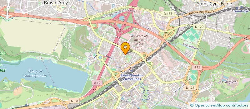 localisation de l'entreprise LA JUVINIERE  MONTIGNY-LE-BRETONNEUX