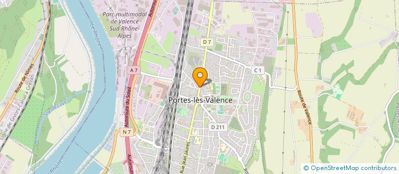 localisation de l'entreprise LA KABANE 2607  VALENCE