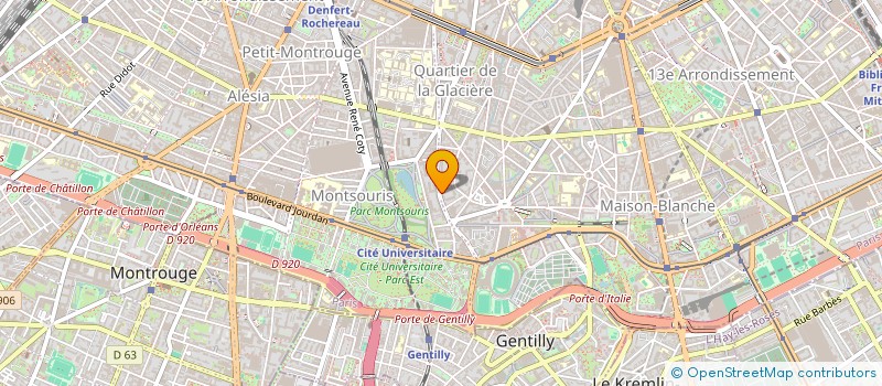 localisation de l'entreprise LA KABEZA  PARIS