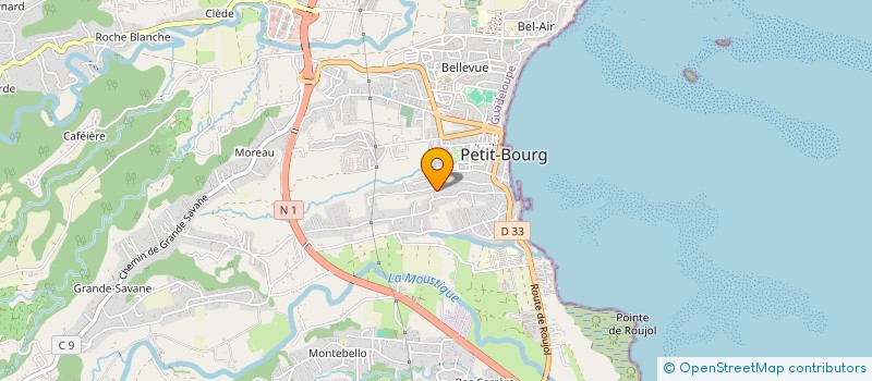 localisation de l'entreprise LA KABWET A JE à PETIT-BOURG