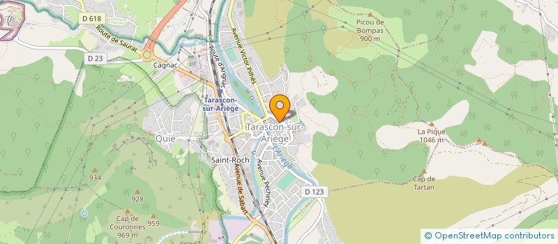 localisation de l'entreprise LA KABYLIE à TARASCON-SUR-ARIEGE