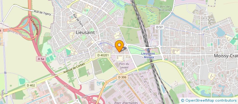localisation de l'entreprise LA KAINFRISTANAISE à LIEUSAINT