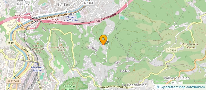 localisation de l'entreprise LA KALISTA à LA TRINITE