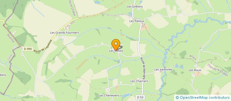 localisation de l'entreprise LA KANDAHAR  CHENAY-LE-CHATEL