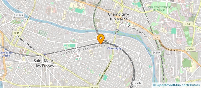 localisation de l'entreprise LA KANOP à SAINT-MAUR-DES-FOSSES