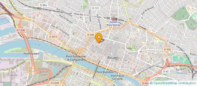 localisation de l'entreprise LA KANTINE  ROUEN