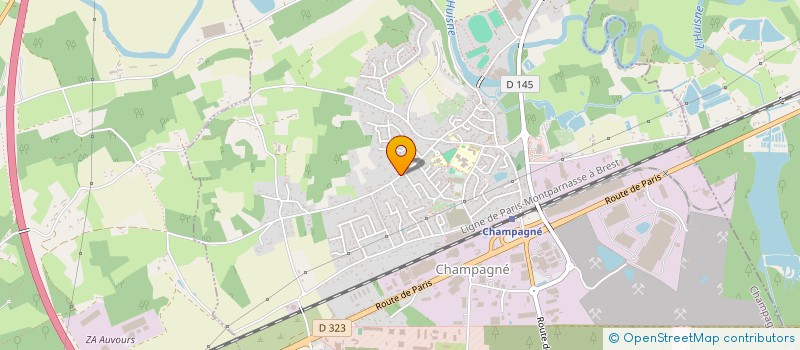 localisation de l'entreprise LA KARAVANE à CHAMPAGNE