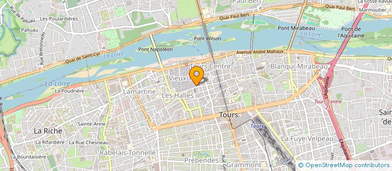 localisation de l'entreprise LA KASBA à TOURS