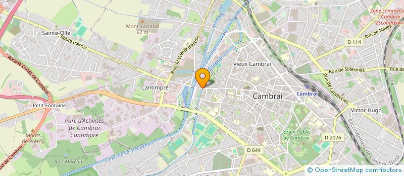 localisation de l'entreprise LA KASBAH D'AGADIR à CAMBRAI