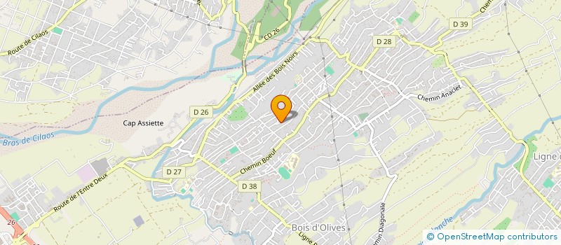 localisation de l'entreprise LA KASE à SAINT-PIERRE