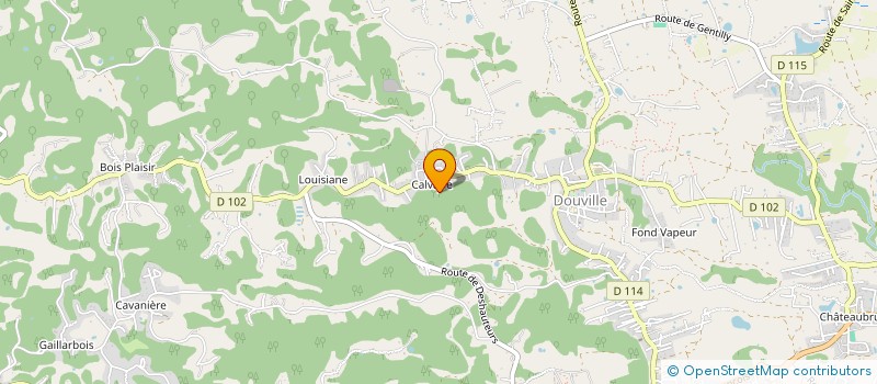 localisation de l'entreprise LA KAZ A DOUCINE à SAINTE ANNE