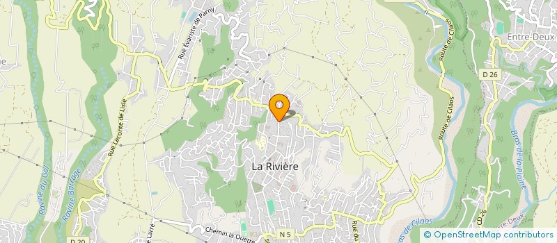 localisation de l'entreprise LA KAZ A GRIN  SAINT-LOUIS