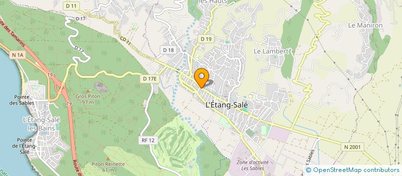 localisation de l'entreprise LA KAZ A KAM à L'ETANG-SALE
