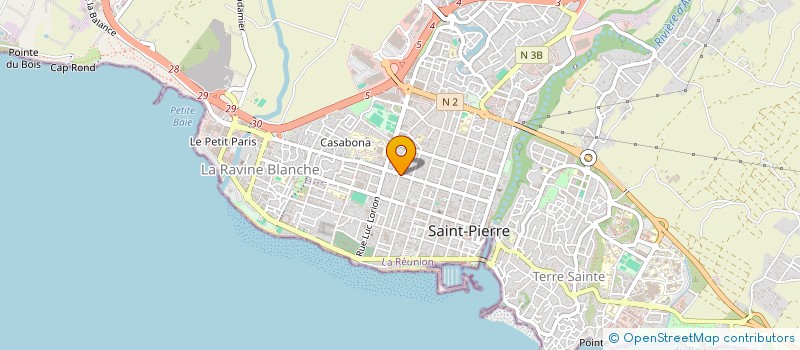 localisation de l'entreprise LA KAZ ANIMO à SAINT-PIERRE