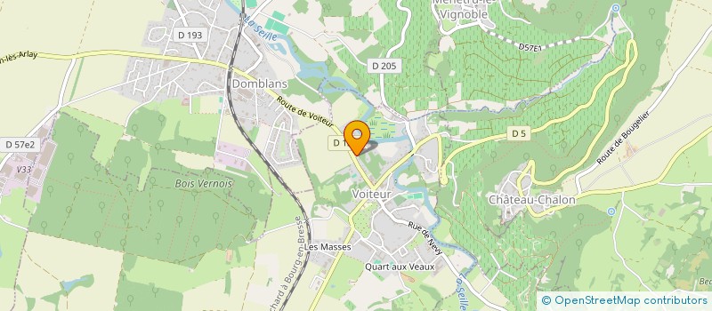 localisation de l'entreprise LA KAZ'ANOU  HAUTEROCHE