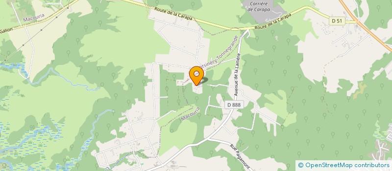 localisation de l'entreprise LA KAZ MIDASIOR  MACOURIA