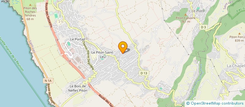 localisation de l'entreprise LA KAZ PAM  SAINT-LEU