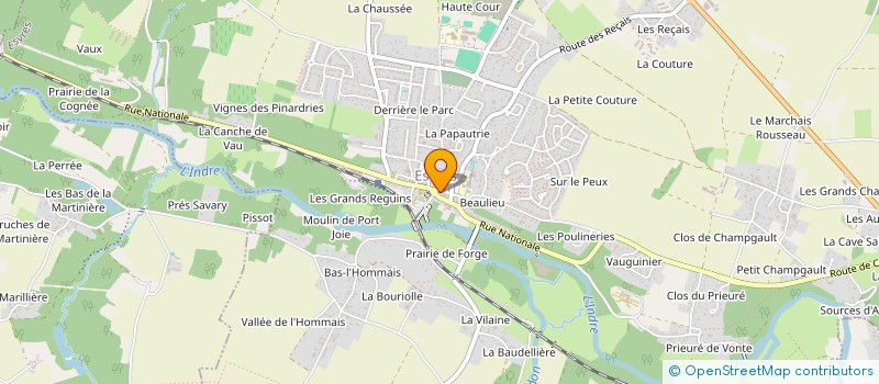 localisation de l'entreprise LA KAZ PEI  ESVRES