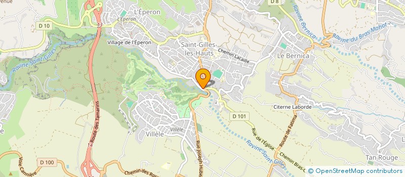 localisation de l'entreprise LA KAZ SOURIRE à SAINT-PAUL