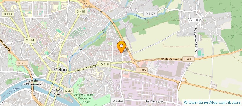 localisation de l'entreprise LA KAZA à MELUN