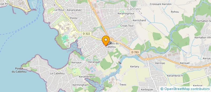 localisation de l'entreprise LA KAZANEISSON  CONCARNEAU