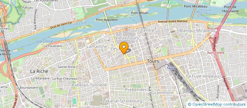 localisation de l'entreprise LA KEMIA  TOURS