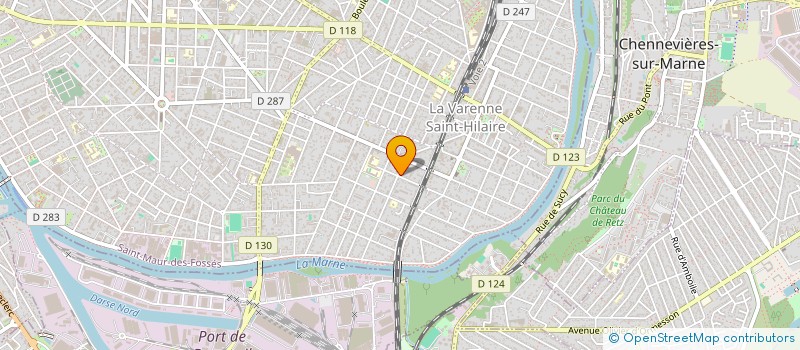 localisation de l'entreprise LA KENIERE à SAINT-MAUR-DES-FOSSES