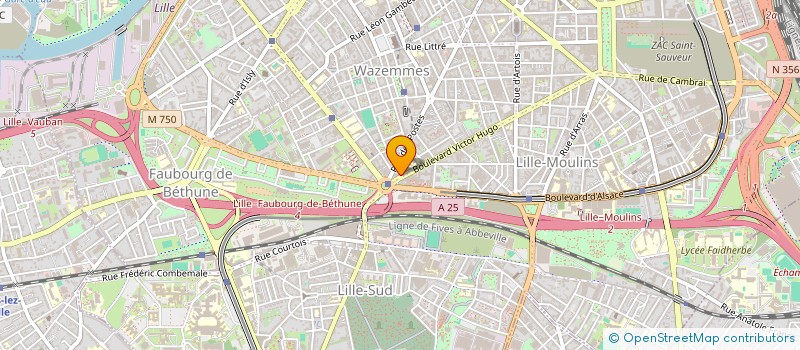 localisation de l'entreprise LA KERMESSE à LILLE