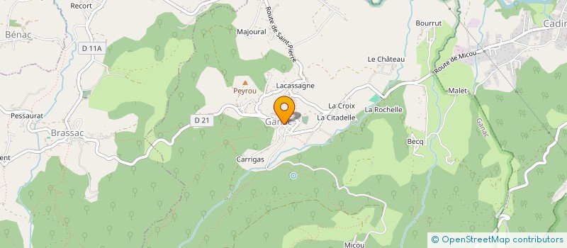localisation de l'entreprise LA KICKERIE à GANAC