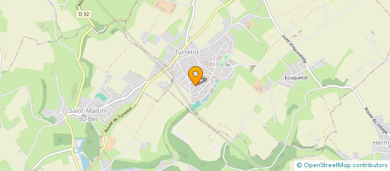 localisation de l'entreprise LA KITCHENETTE  TURRETOT