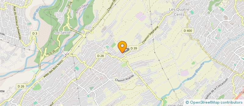 localisation de l'entreprise LA KIZINE à SAINT-PIERRE