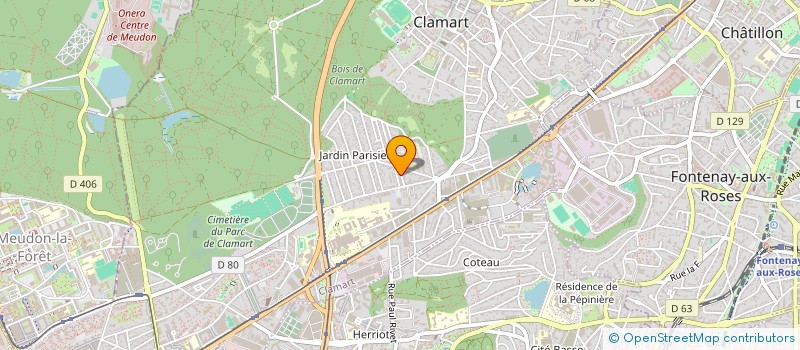 localisation de l'entreprise LA KLEH à CLAMART