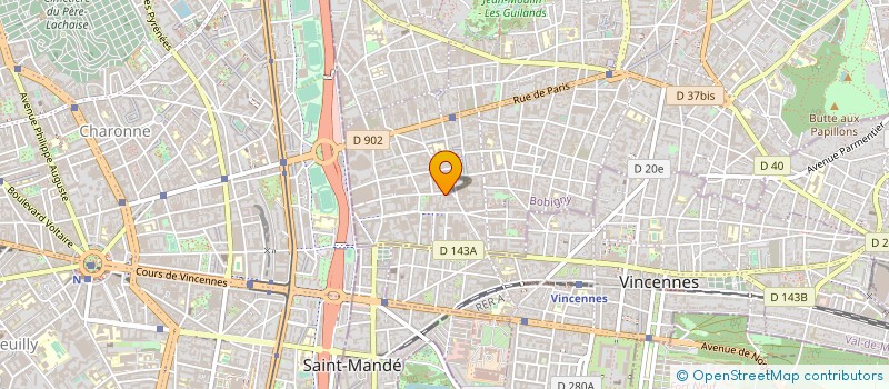 localisation de l'entreprise LA KONCEPTERIE à MONTREUIL
